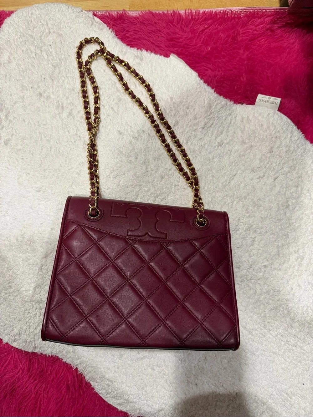Michael Kors Red Mini Top-Handle Crossbody